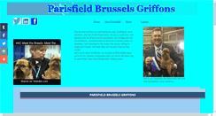 Desktop Screenshot of parisfieldbrusselsgriffons.com