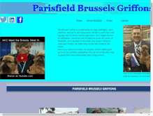 Tablet Screenshot of parisfieldbrusselsgriffons.com